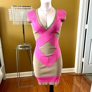 XOXO bandage dress. Size S